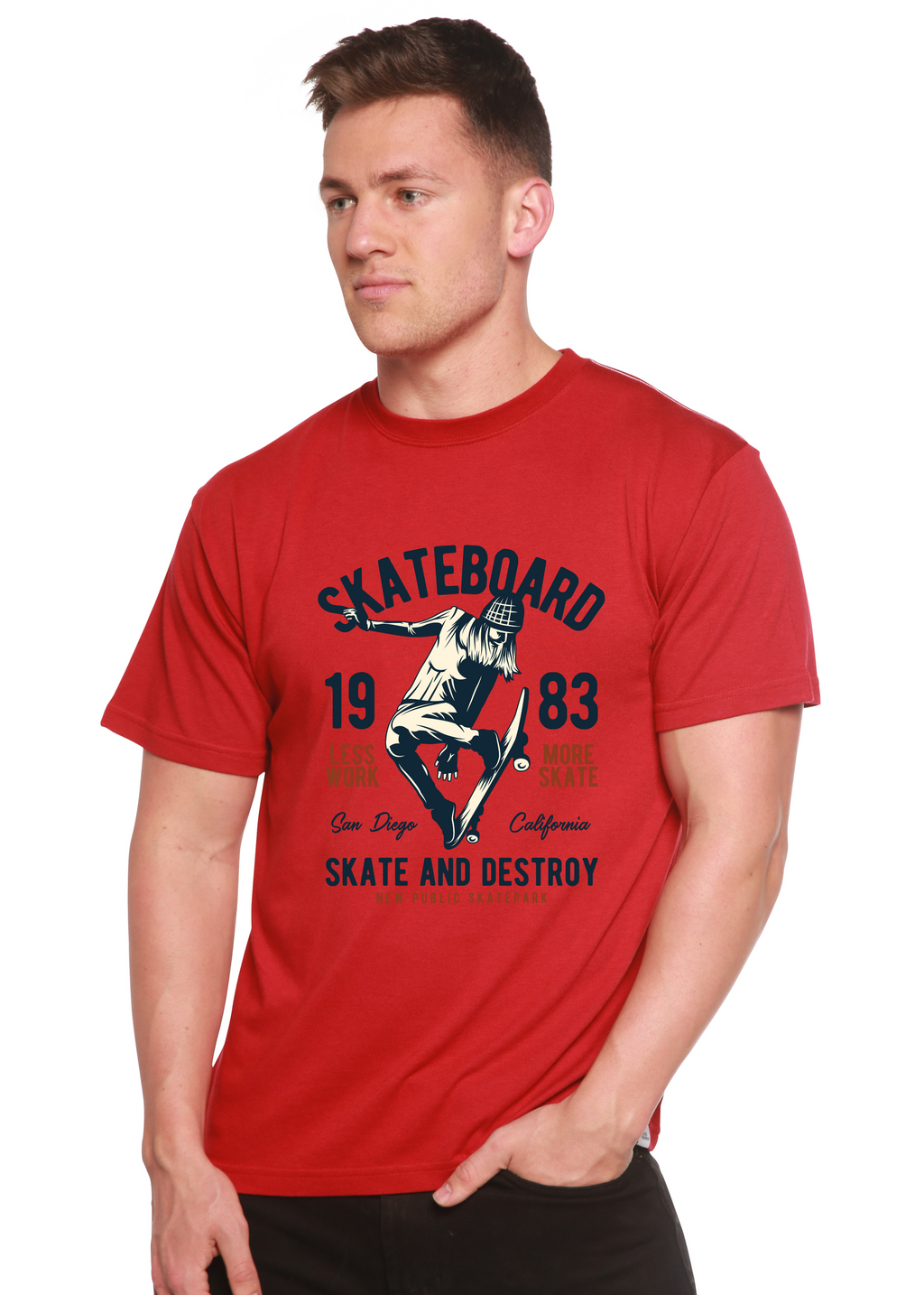 Men's Skateboard 1983 Graphic T-Shirt