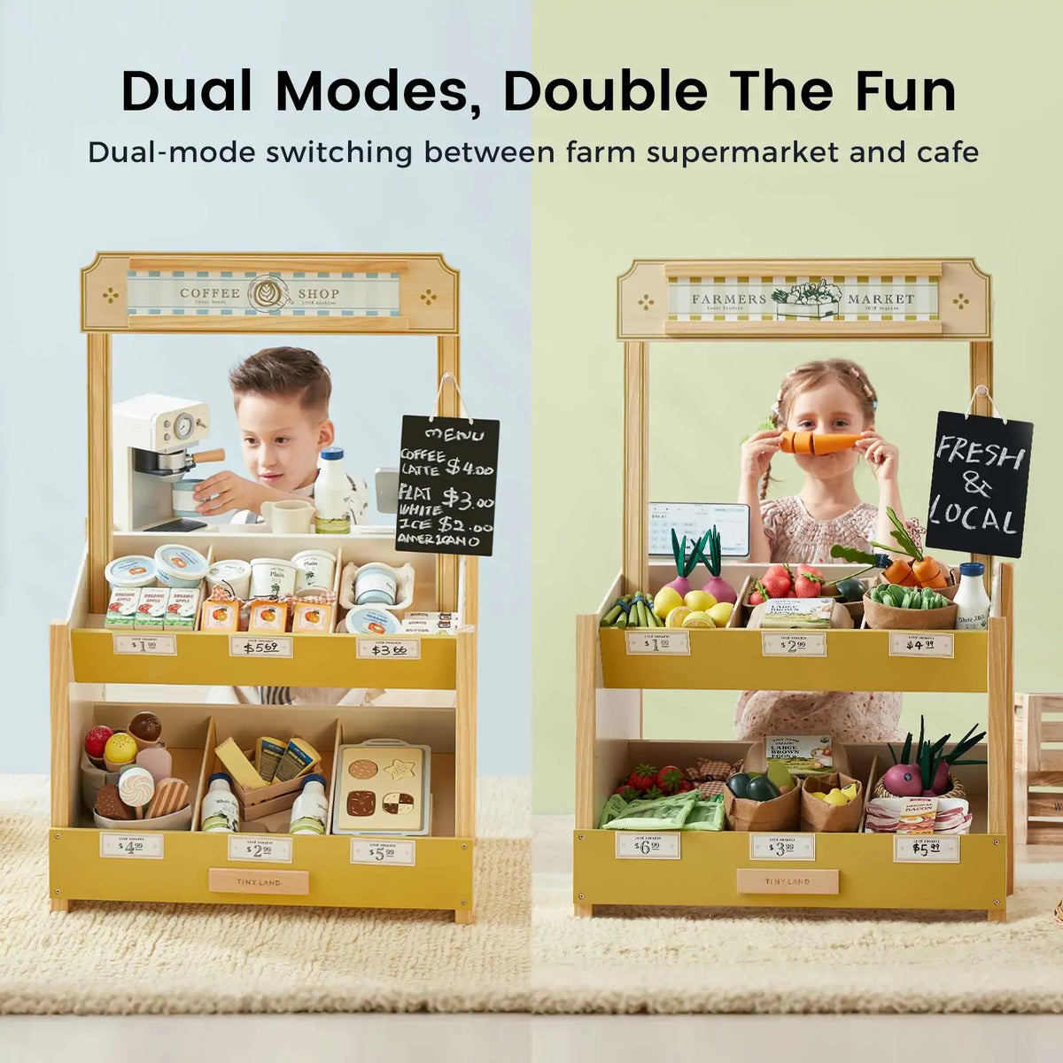 Tiny Land Kids’ Grocery Store Playset