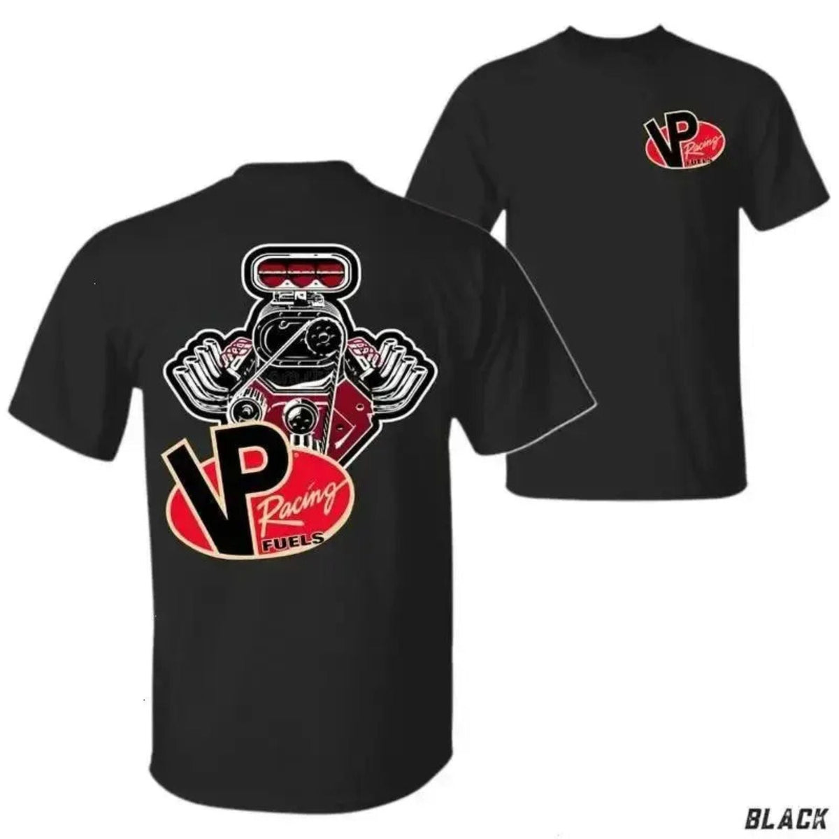 VP Racing Fuels V8 Engine Graphic T-Shirt