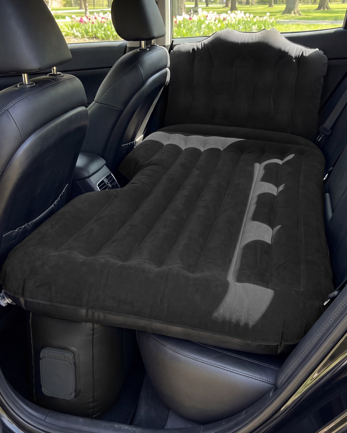 Umbrauto Backseat Air Mattress with Built-In Rechargeable Pump