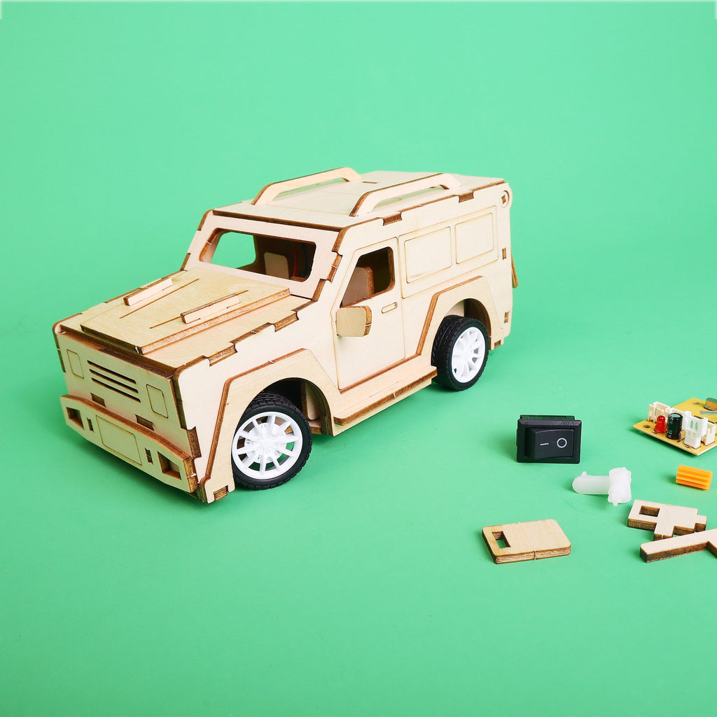 2.4GHz DIY RC SUV STEM Car Kit – Ages 12+