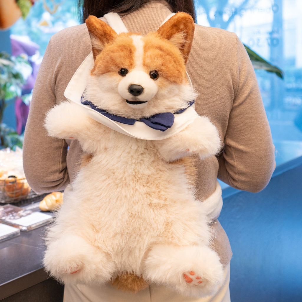 Corgi Plush Backpack