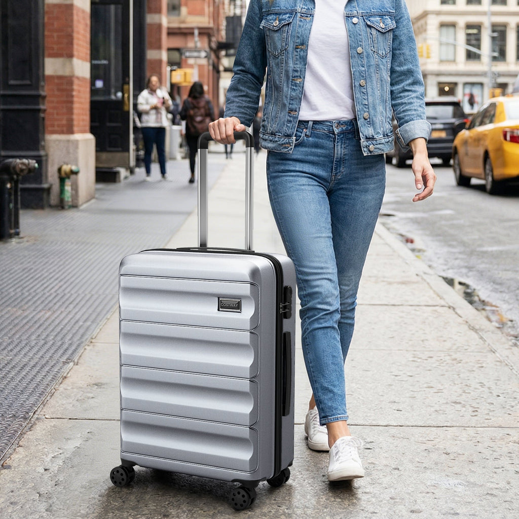 3-Piece Hardside Luggage Set — 20, 24 & 28 in