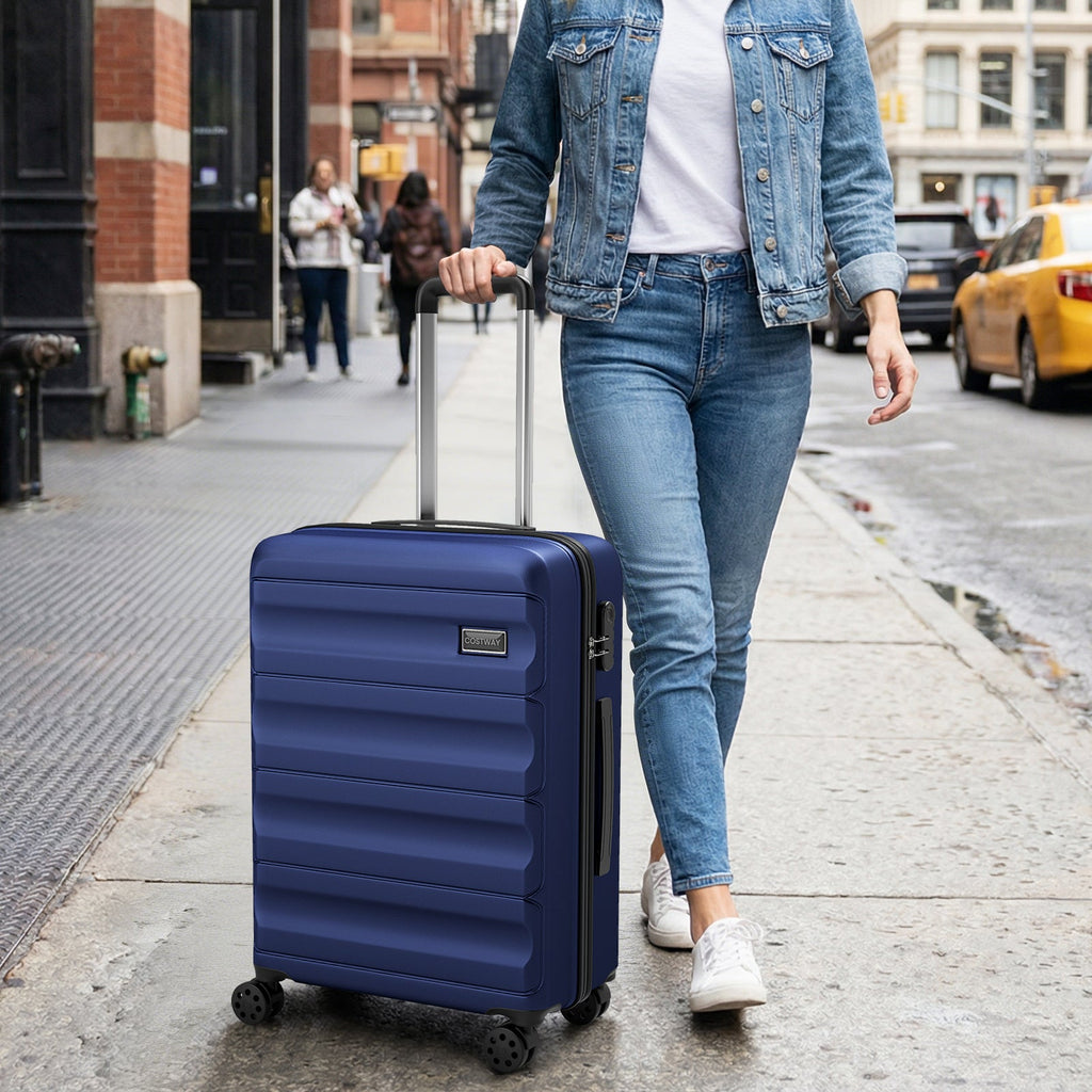 3-Piece Hardside Luggage Set — 20, 24 & 28 in