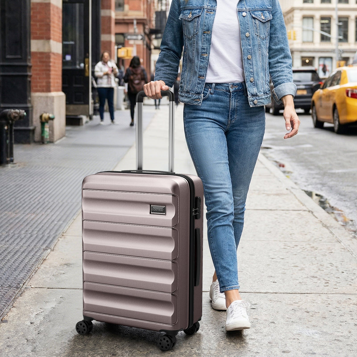 3-Piece Hardside Luggage Set — 20, 24 & 28 in