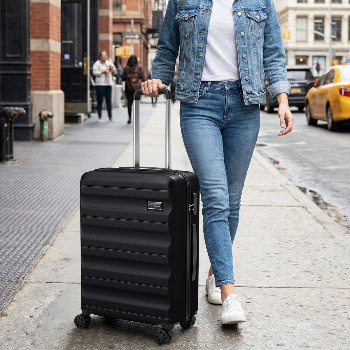 3-Piece Hardside Luggage Set — 20, 24 & 28 in