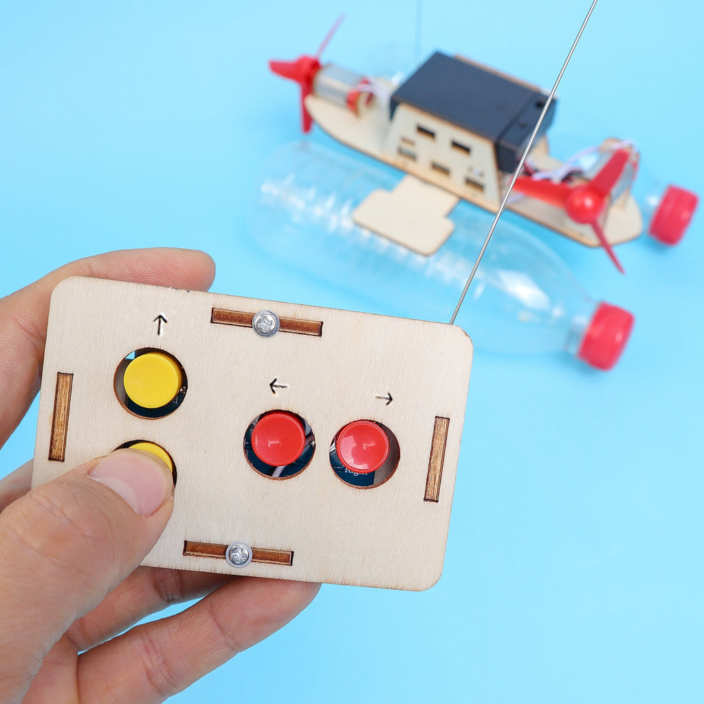 DIY Remote-Controlled Propeller Boat – STEM Kit