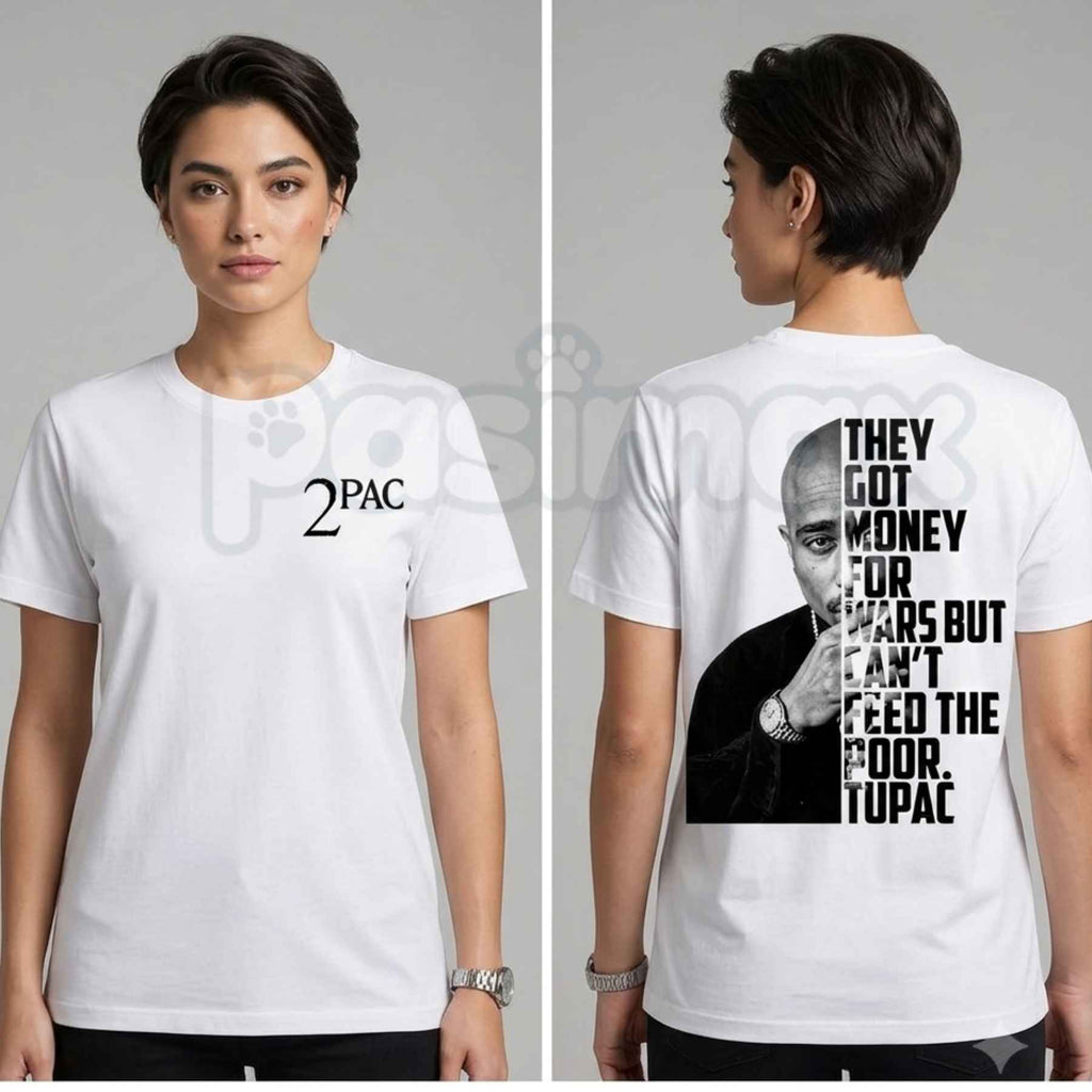 2Pac Classic Hip-Hop Graphic T-Shirt