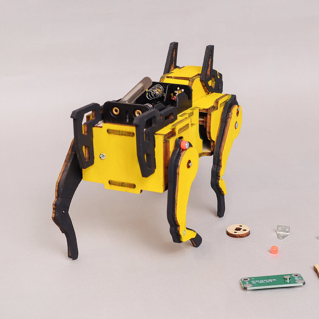 Sound-Activated DIY Robot Dog STEM Kit