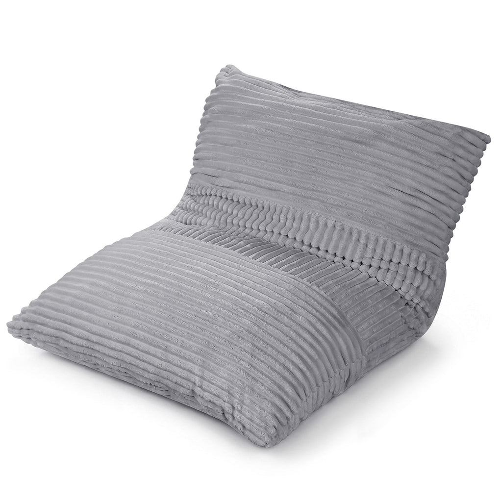 3-in-1 Corduroy Convertible Bean Bag Chair, Sofa & Bed