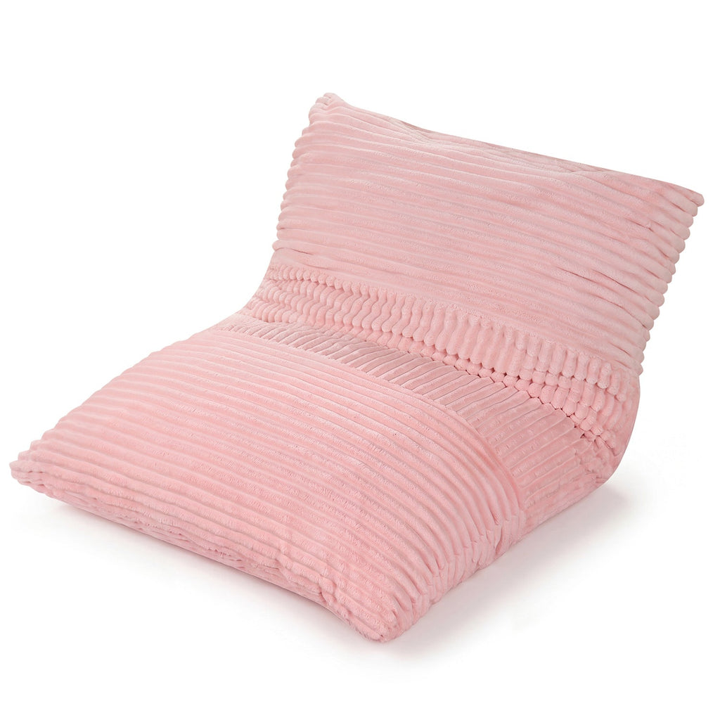 3-in-1 Corduroy Convertible Bean Bag Chair, Sofa & Bed