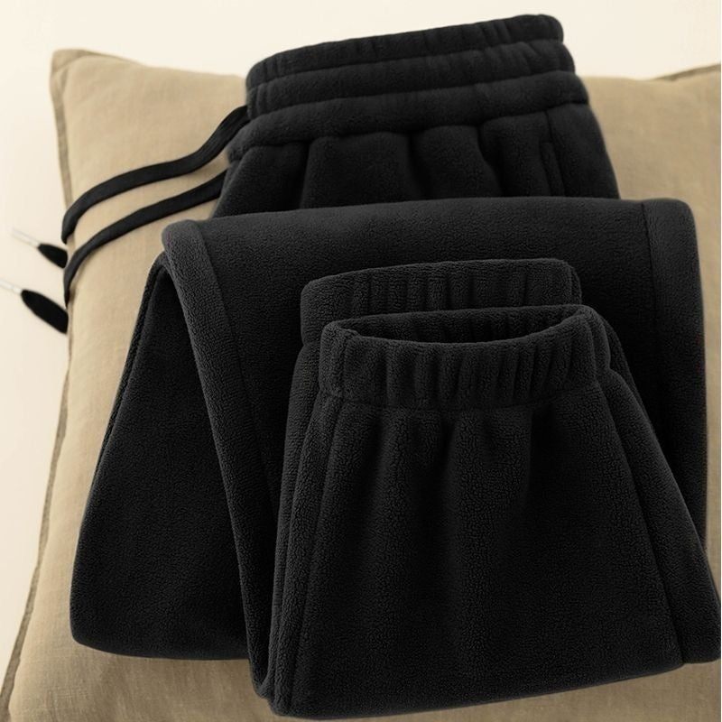 Men's Fleece-Lined Ankle-Tie Sweatpants
