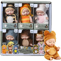 Mini Reborn Baby Doll, 4 Inches