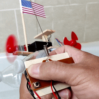 DIY Remote-Controlled Propeller Boat – STEM Kit