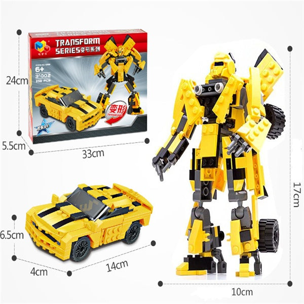 Wasp Morphing Robot Building Block Set