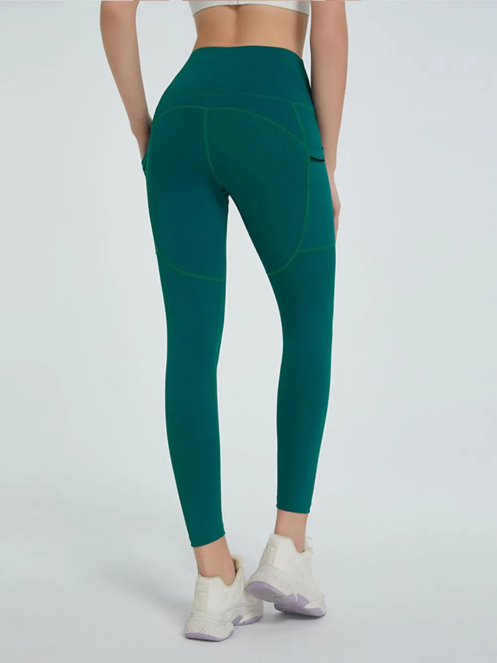 Women's Pocketed Cropped Active Leggings