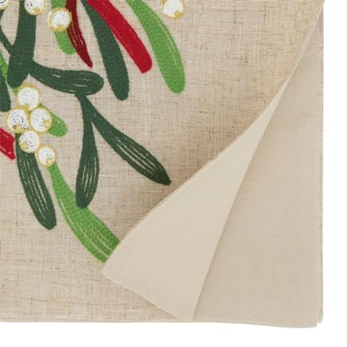 Merry Christmas Ribbon Table Runner – 16 x 70 in