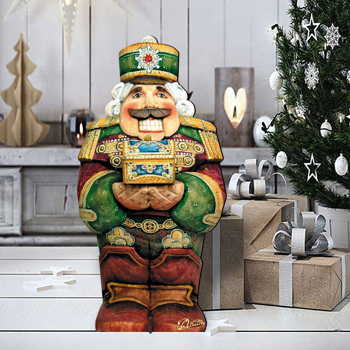 Nutcracker's Gift Holiday Outdoor Yard Sign by G. DeBrekht - Christmas Decor - 8153313F