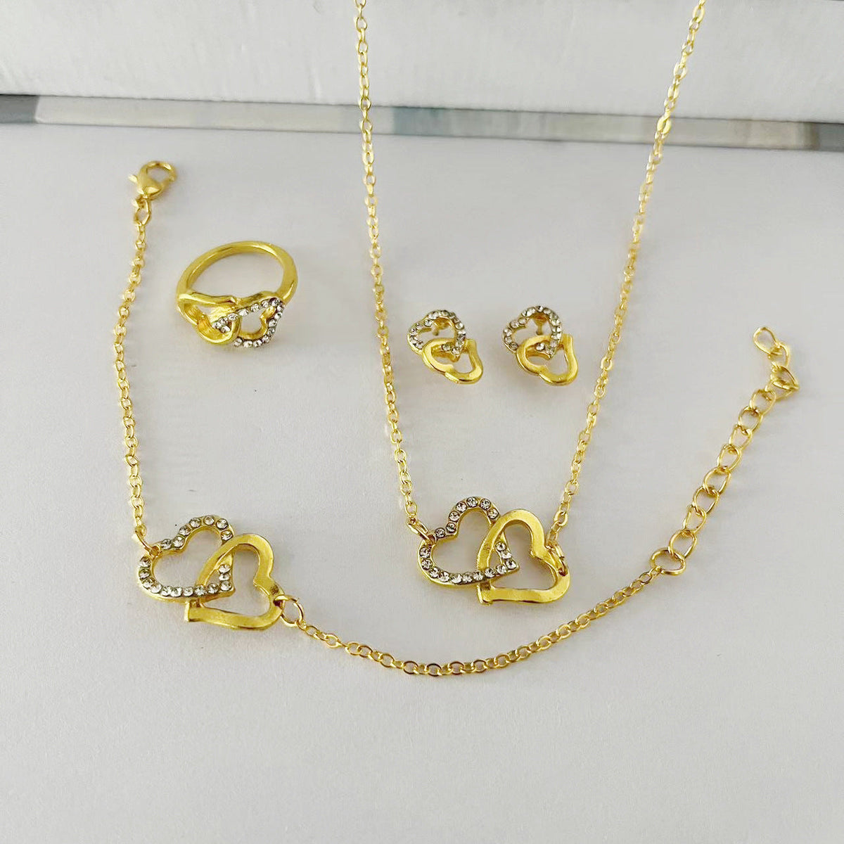 Five-Piece Butterfly Jewelry Set