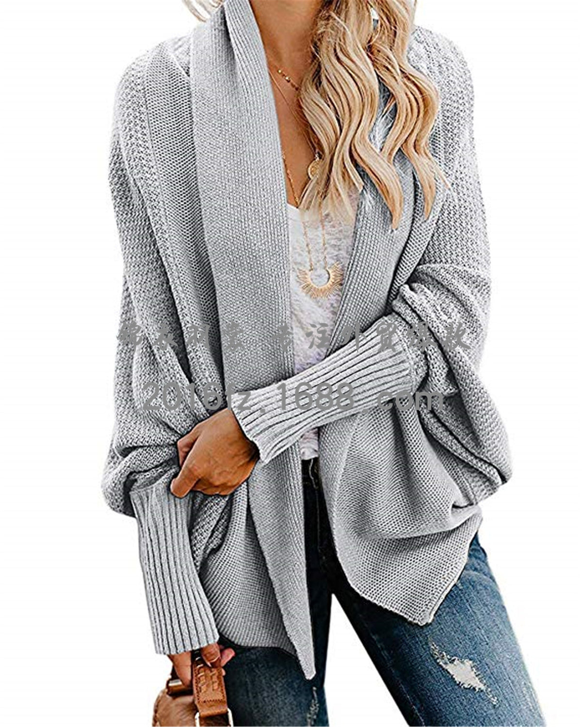 Women's Oversized Knit Cardigan Coat
