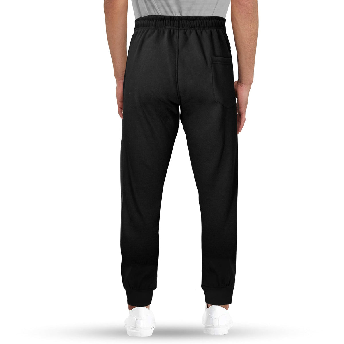 Men's Man of Faith Black Fleece Sweatpants