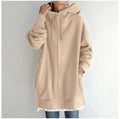 Women's Plush-Lined Zip Hoodie