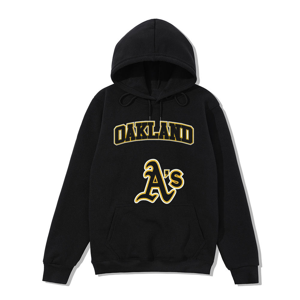 Unisex Plus Size Printed Pullover Hoodie