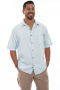 Scully Men's Button-Front Casual Shirt