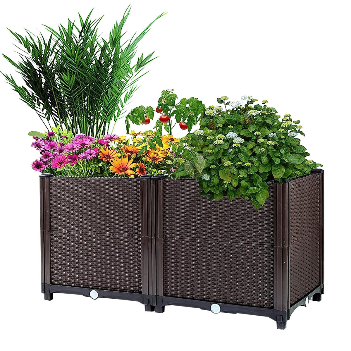 Self-Watering Raised Garden Planter Box