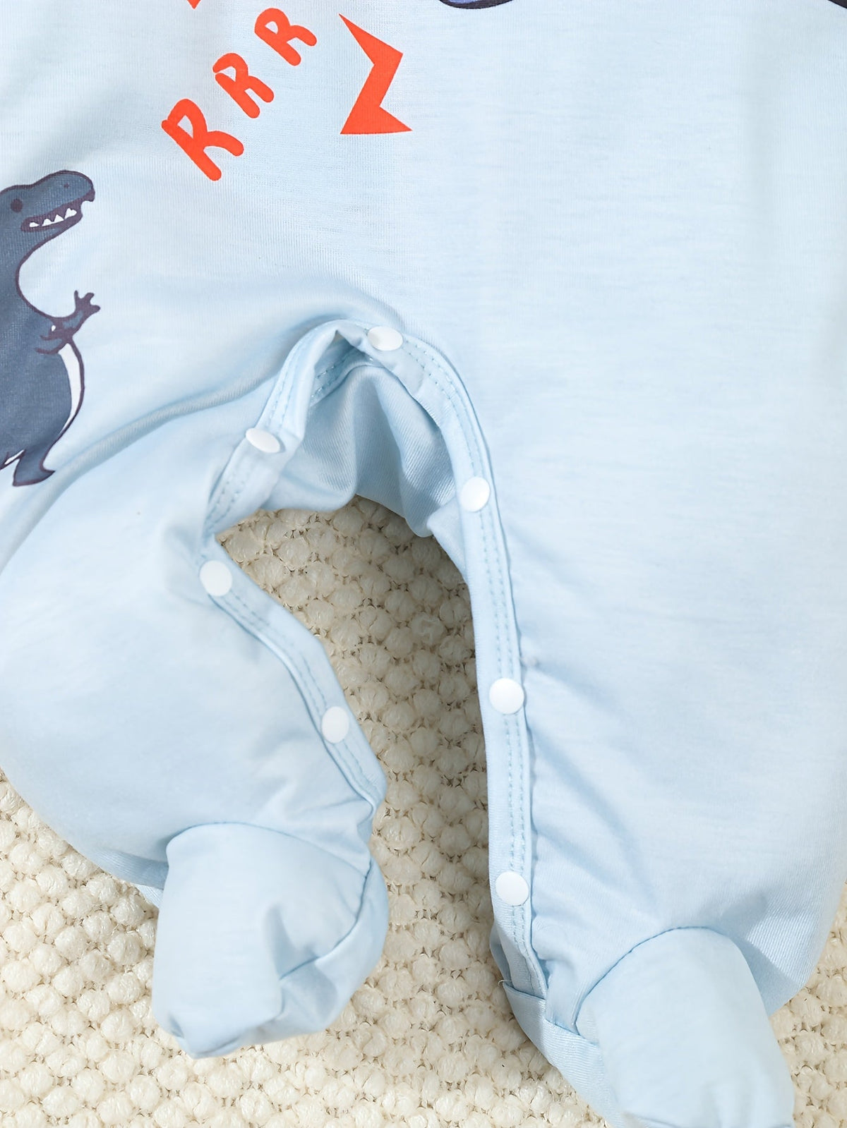 Baby Dinosaur Print Bodysuits – 3-Pack