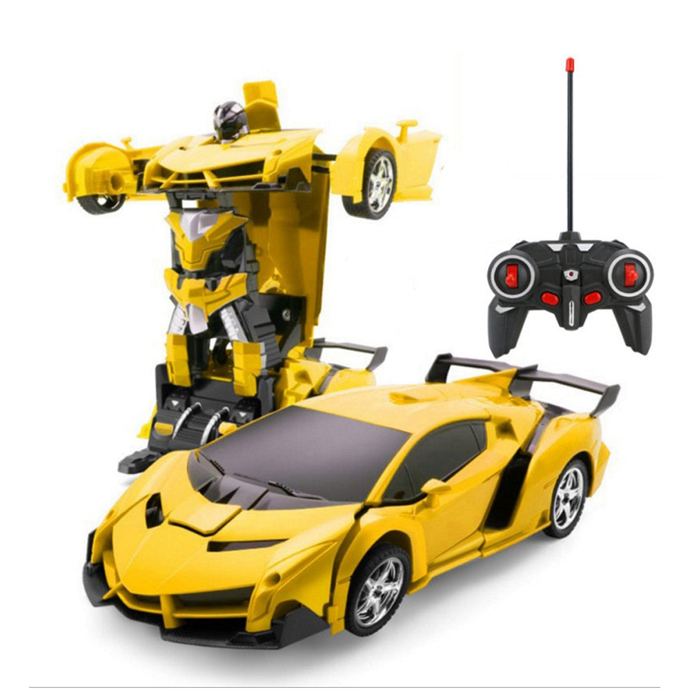 Transforming RC Car & Robot Toy