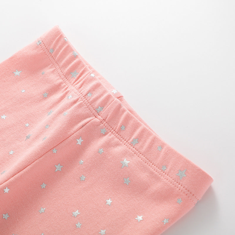 Girls’ Cotton Leggings