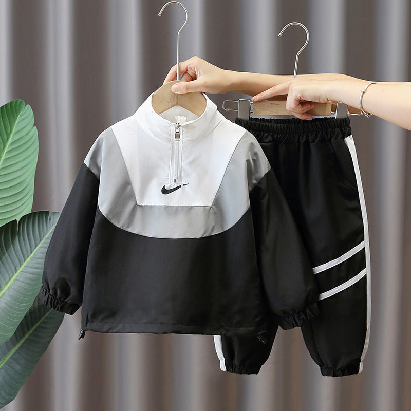 Boys Two-Piece Set Spring Autumn Casual Stylish Kids Clothing
