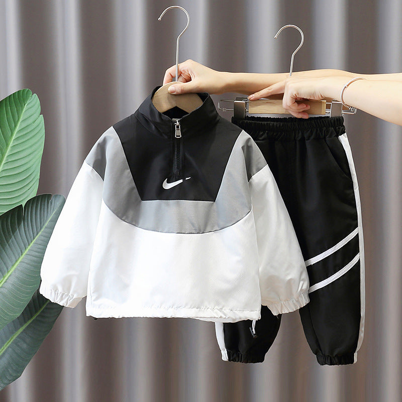 Boys Two-Piece Set Spring Autumn Casual Stylish Kids Clothing