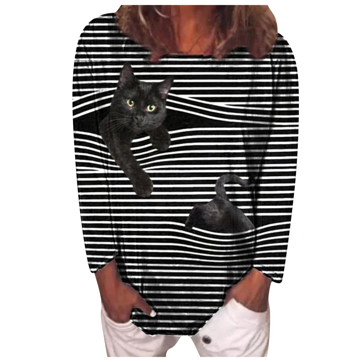 Women's Plus Size Print Top