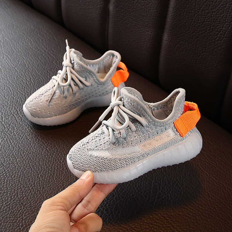 Kids’ Soft Leather Sneakers