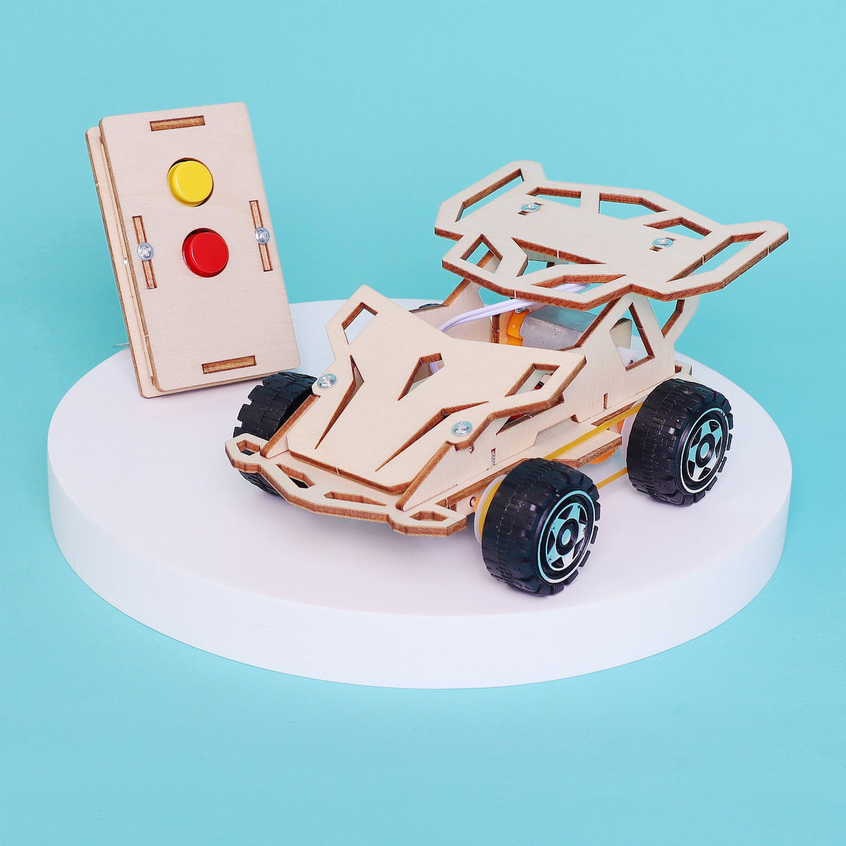 Infrared Remote-Control DIY Car STEM Kit