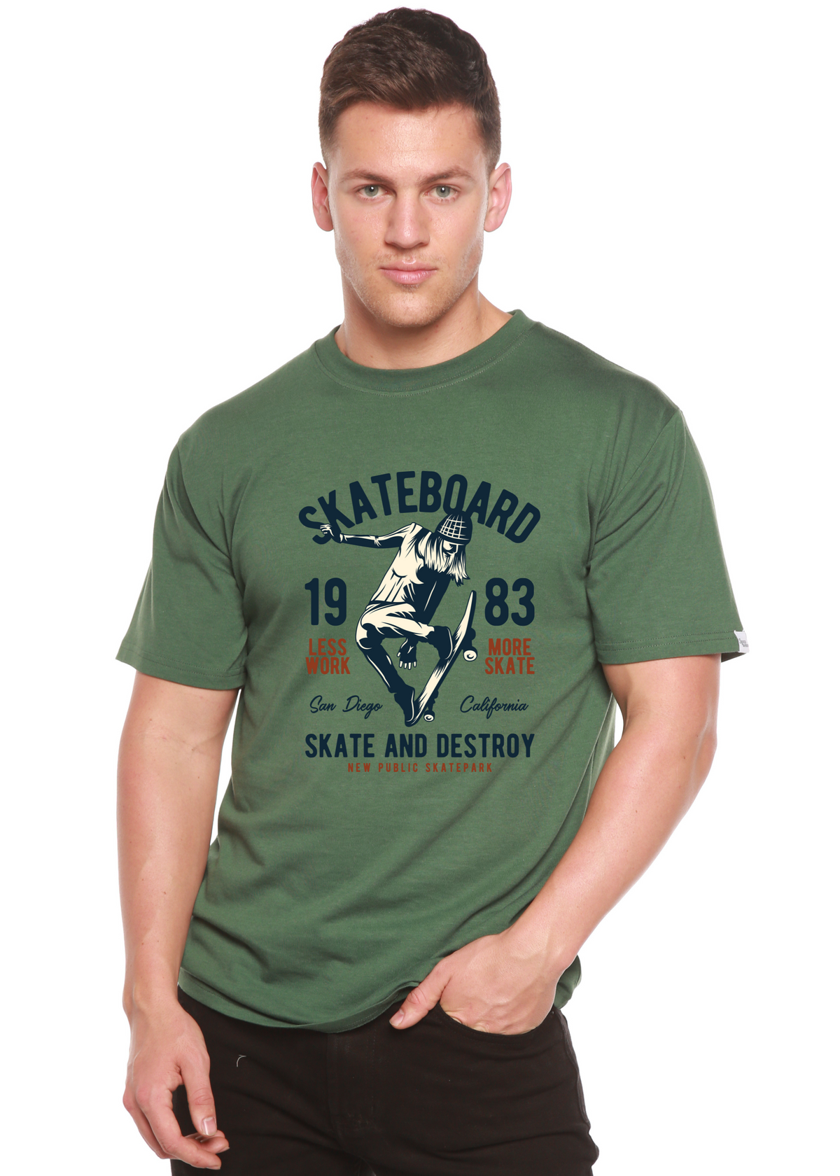 Men's Skateboard 1983 Graphic T-Shirt