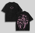 Jujutsu Kaisen Sukuna Pink Graphic T-Shirt