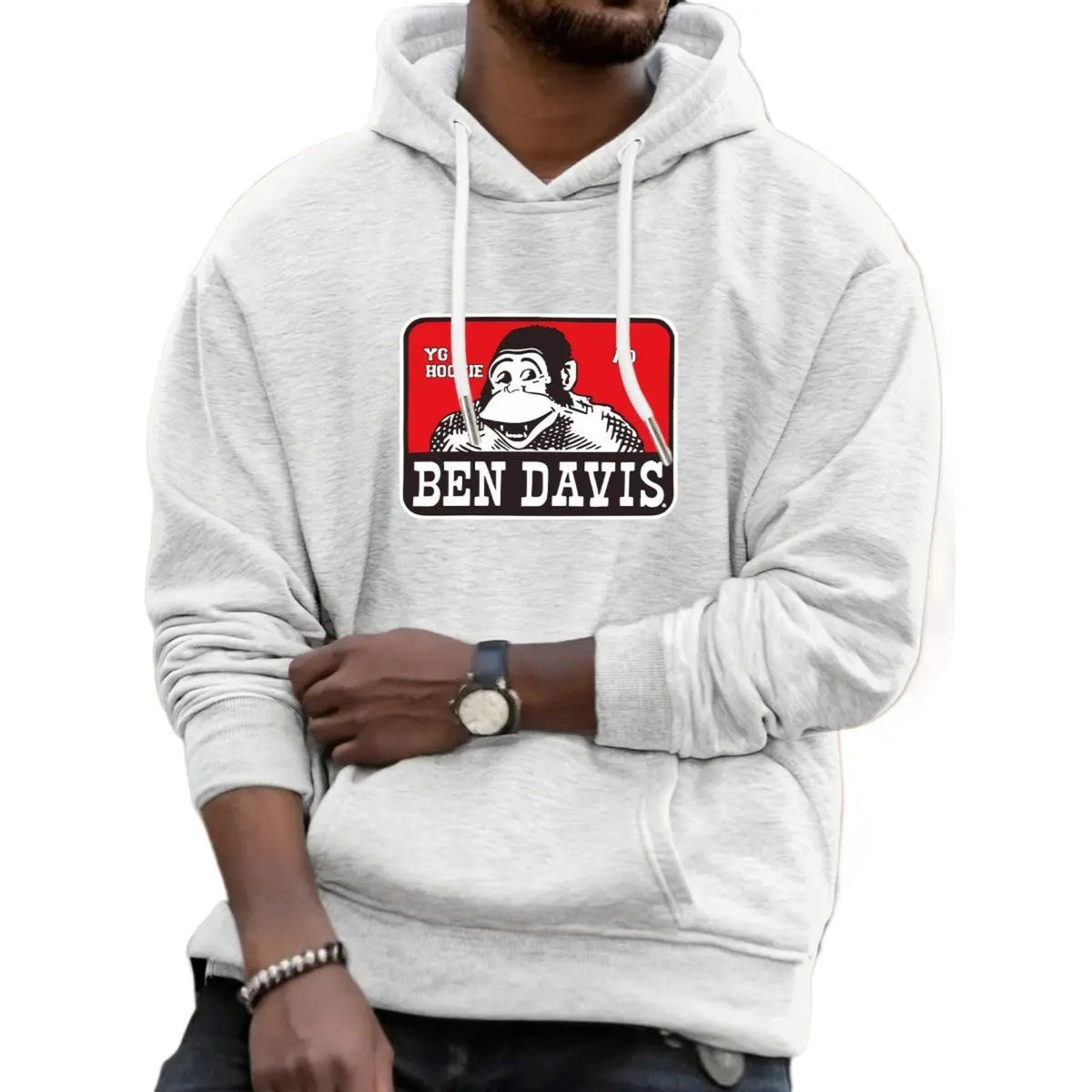 Ben Davis Men's Casual Workwear Hoodie