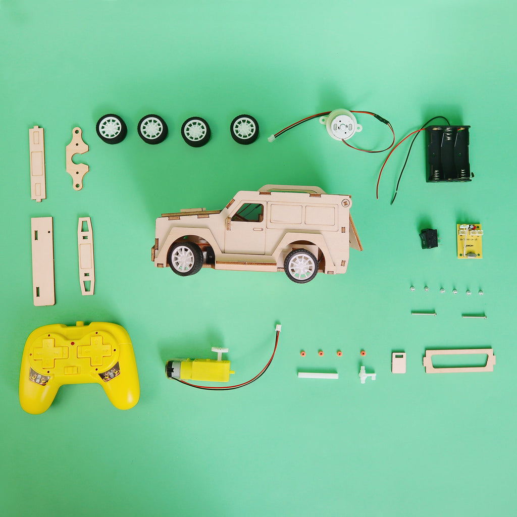 2.4GHz DIY RC SUV STEM Car Kit – Ages 12+