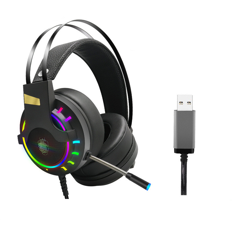 3.5mm Wired Gaming Headset with 50mm Drivers & Microphone