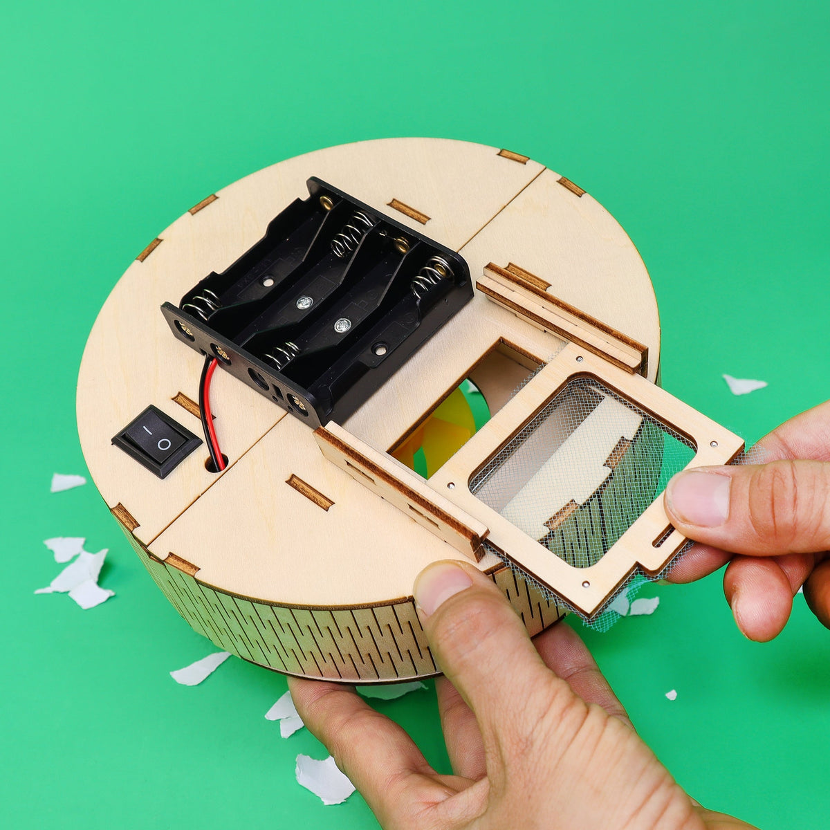 DIY Mini Robot Vacuum – STEM Robotics Kit