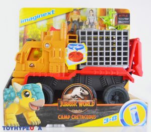 Jurassic World Imaginext Dinosaur Hauler & Yaz Set