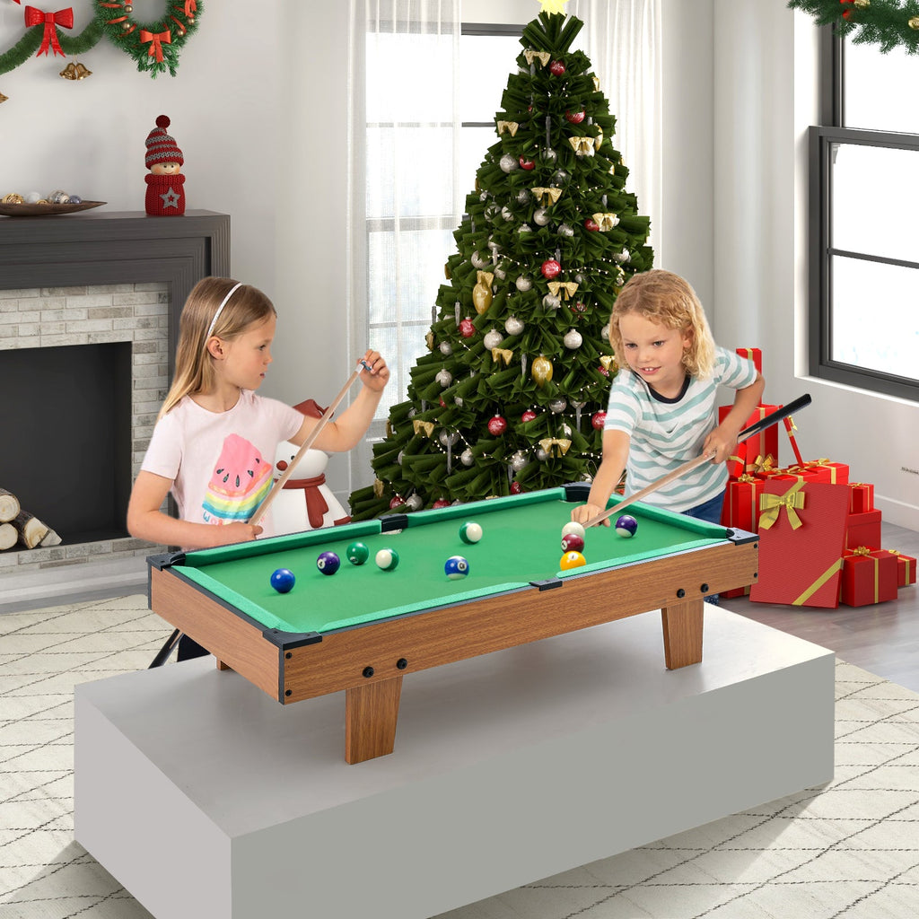 4-in-1 Foosball, Billiards & Hockey Game Table