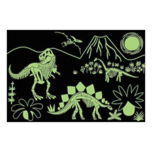 Prehistoric Glow-in-the-Dark Dinosaur World Puzzle