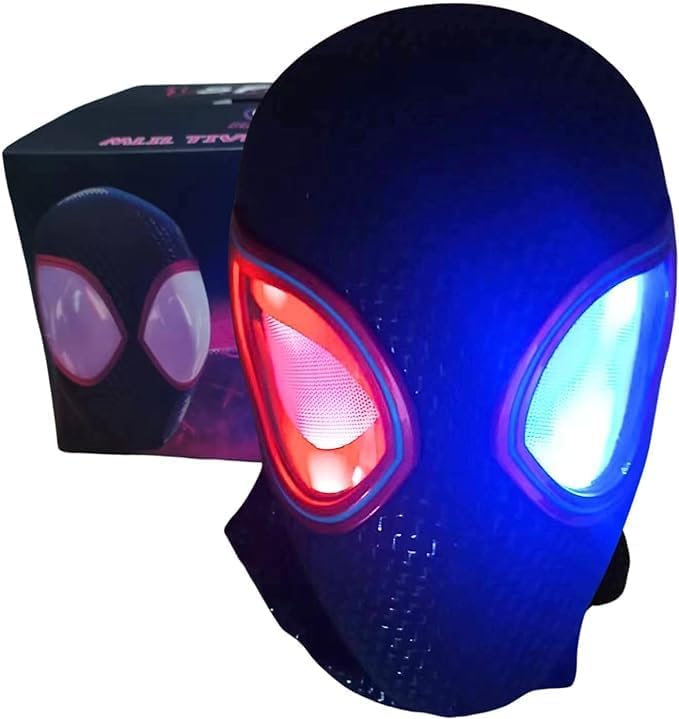 Spider Cosplay Mask with Moving Eyes
