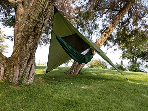 Camping Hammock Tent with Rainfly & Mosquito Net