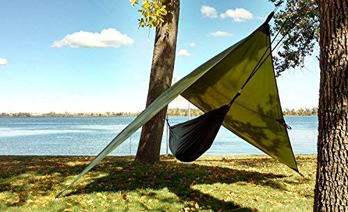 Camping Hammock Tent with Rainfly & Mosquito Net