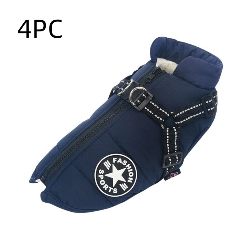 Large Pet Dog Jackets Winter Warm Dogs Clothes Coats
